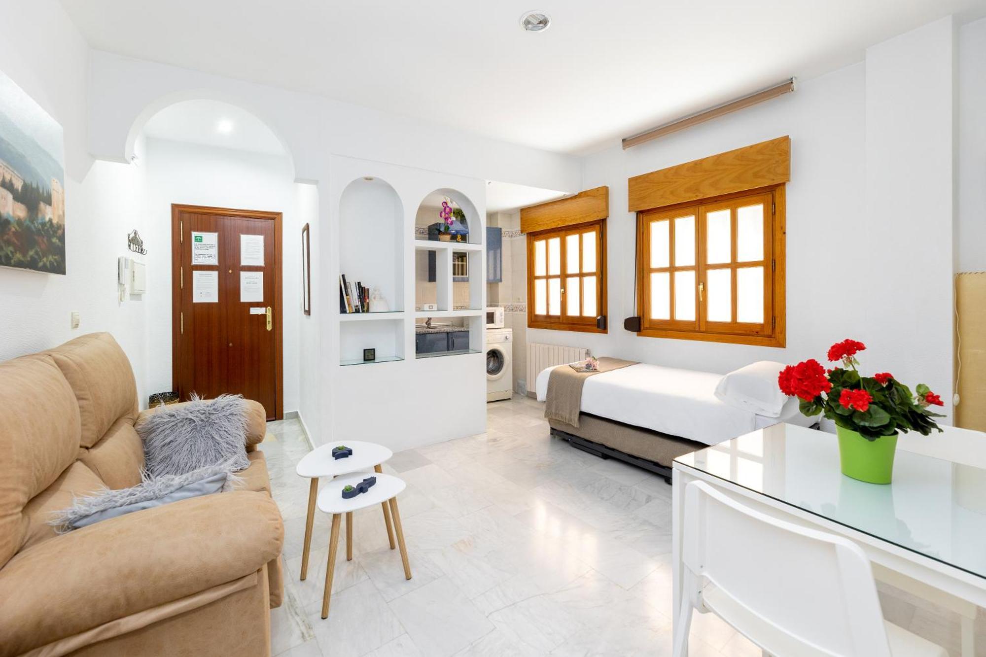 Apartamento Adultos Centro Nueva De La Virgen 2 Free Parking Granada Eksteriør billede